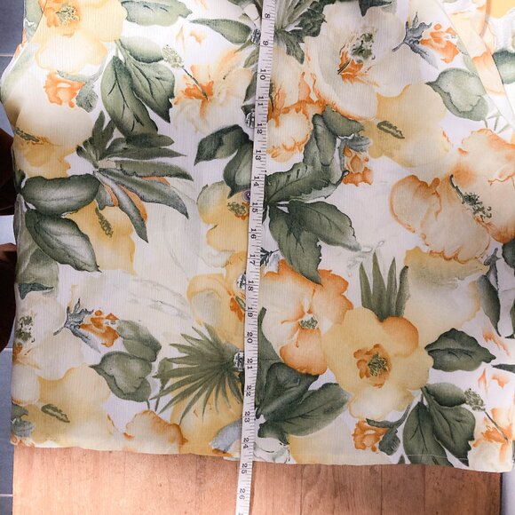 Vintage floral button down shirt - Picture 7 of 13